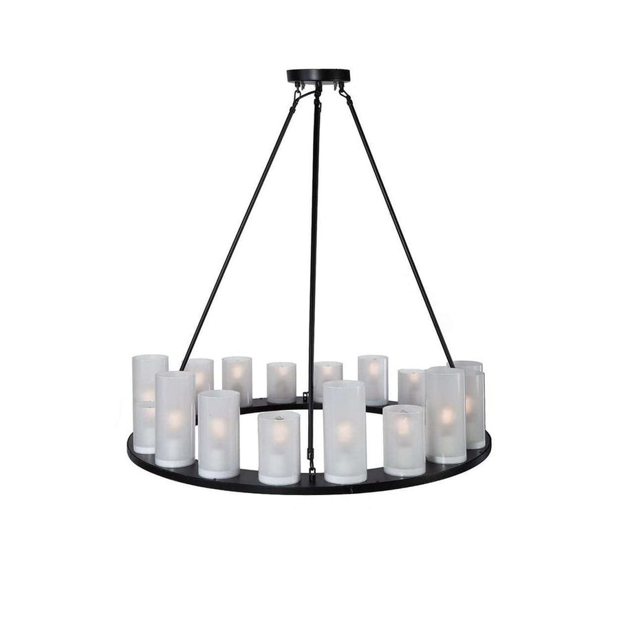 Modern Skyline Chandelier - Round
