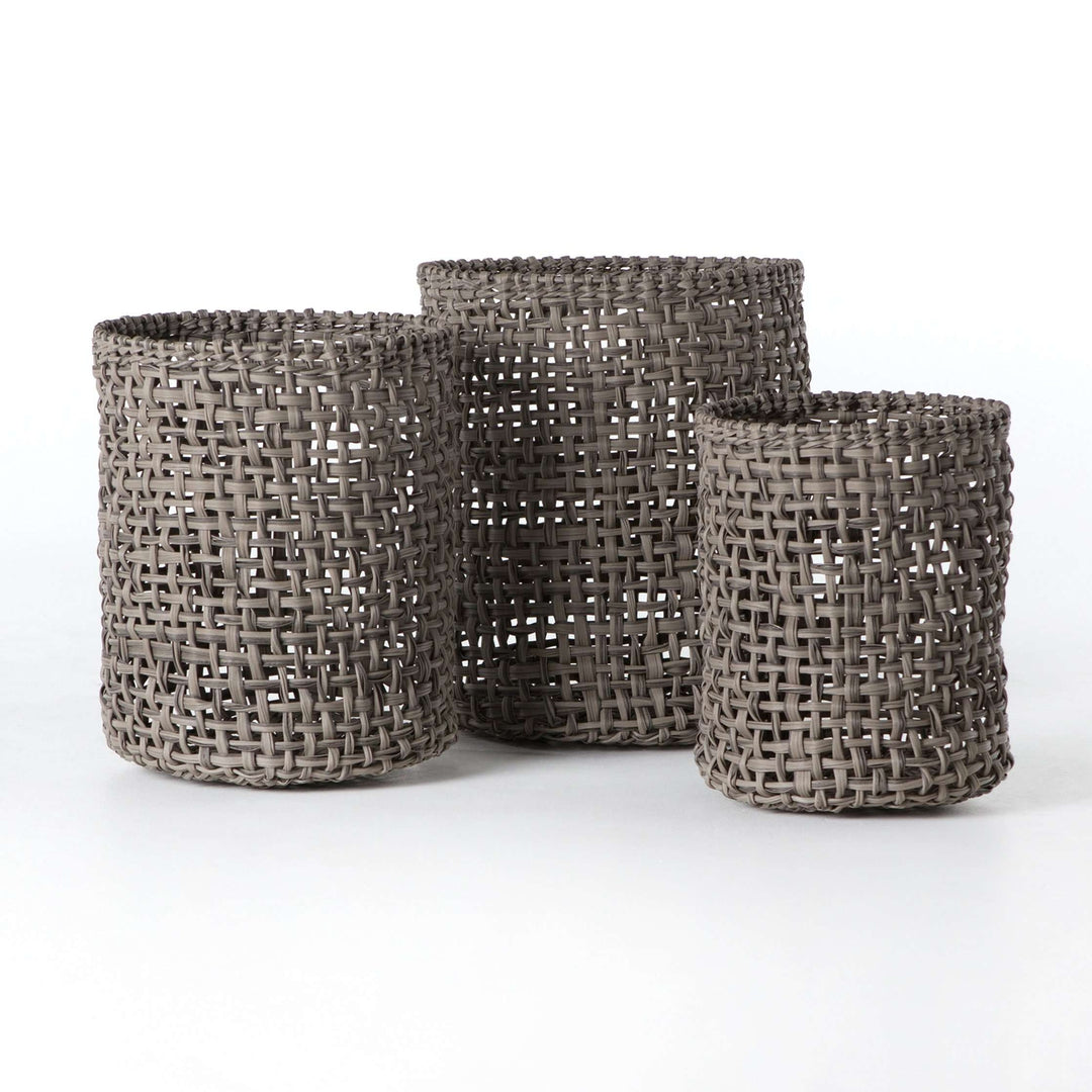Woven Basket-Set of Three-Four Hands-FH-104902-002-Baskets & Boxes-1-France and Son