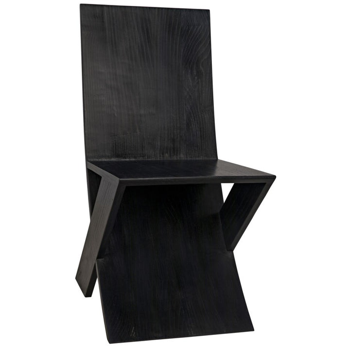Tech Chair-Noir-NOIR-AE-08CHB-Dining Chairs-3-France and Son