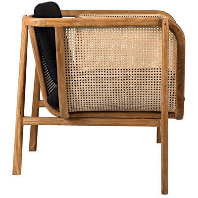Balin Chair With Caning-Noir-NOIR-AE-128T-Lounge Chairs-5-France and Son