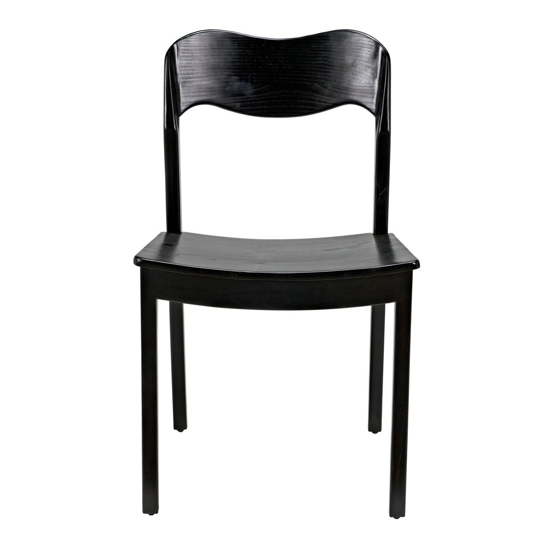 Weller Chair-Noir-NOIR-AE-141CHB-Dining Chairs-3-France and Son