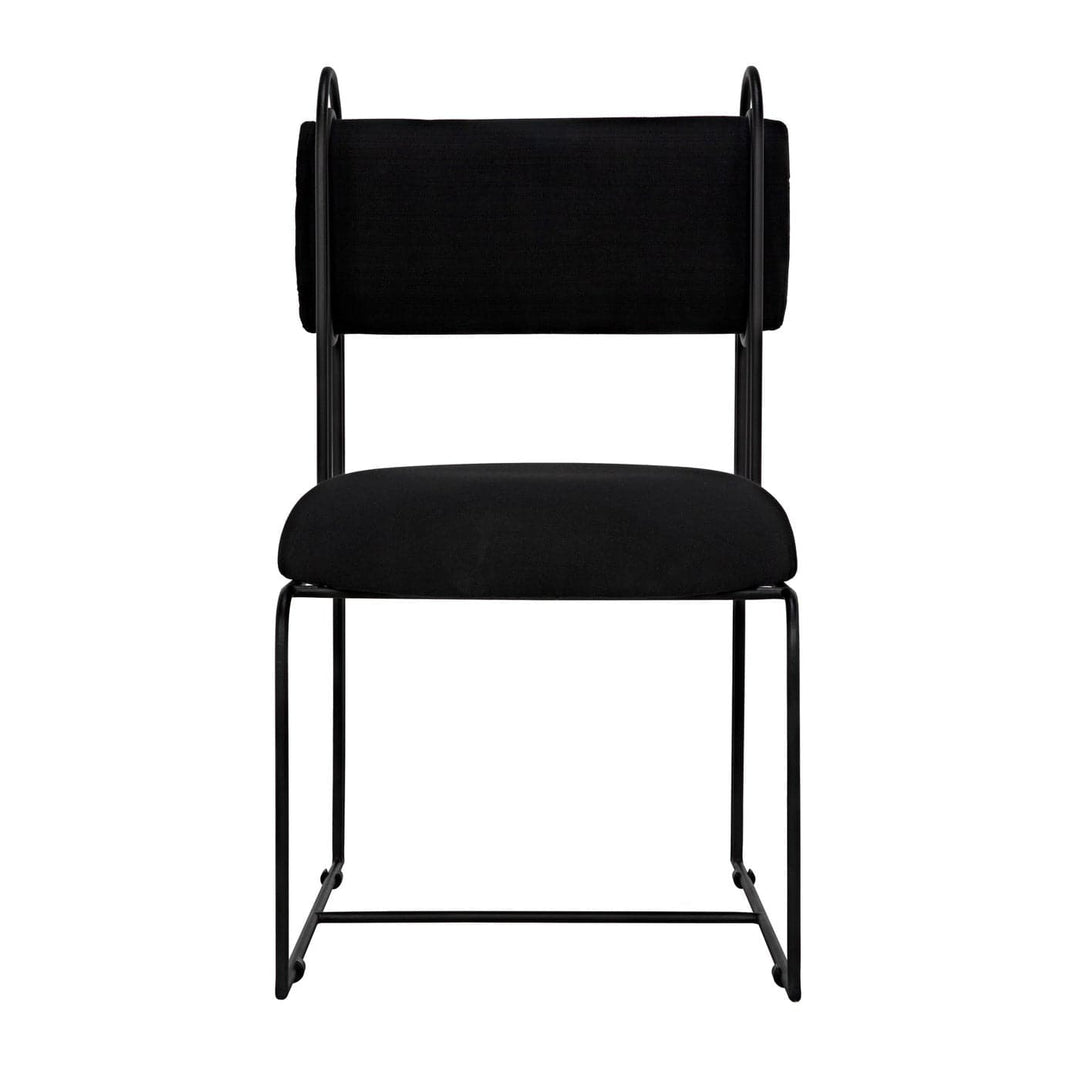 Daisy Chair-Noir-NOIR-AE-145-Dining Chairs-4-France and Son