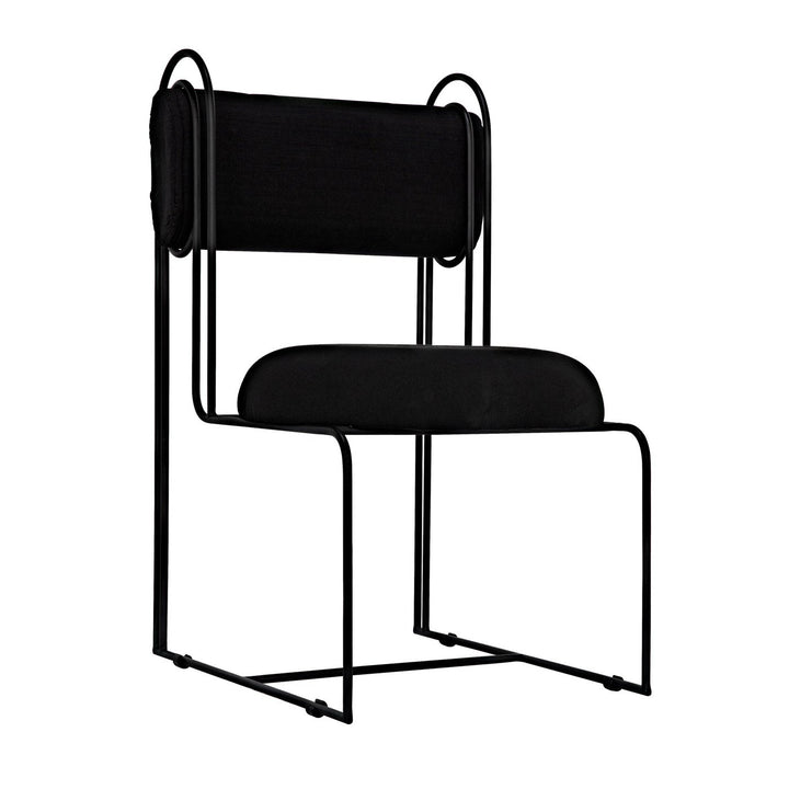 Daisy Chair-Noir-NOIR-AE-145-Dining Chairs-5-France and Son