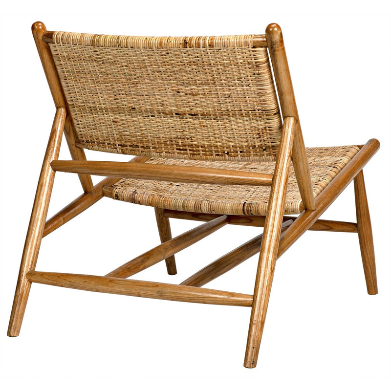 Bundy Relax Chair - Teak-Noir-NOIR-AE-182T-Lounge Chairs-4-France and Son