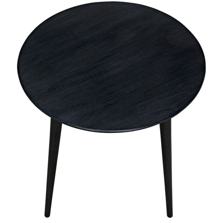 Tripod Side Table, Charcoal Black-Noir-NOIR-AE-19CHB-Side Tables-4-France and Son