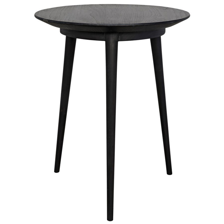 Tripod Side Table, Charcoal Black-Noir-NOIR-AE-19CHB-Side Tables-3-France and Son