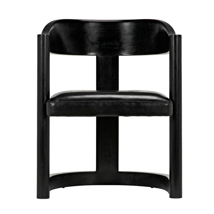 McCormick Chair - Charcoal Black-Noir-NOIR-AE-211CHB-Dining Chairs-2-France and Son