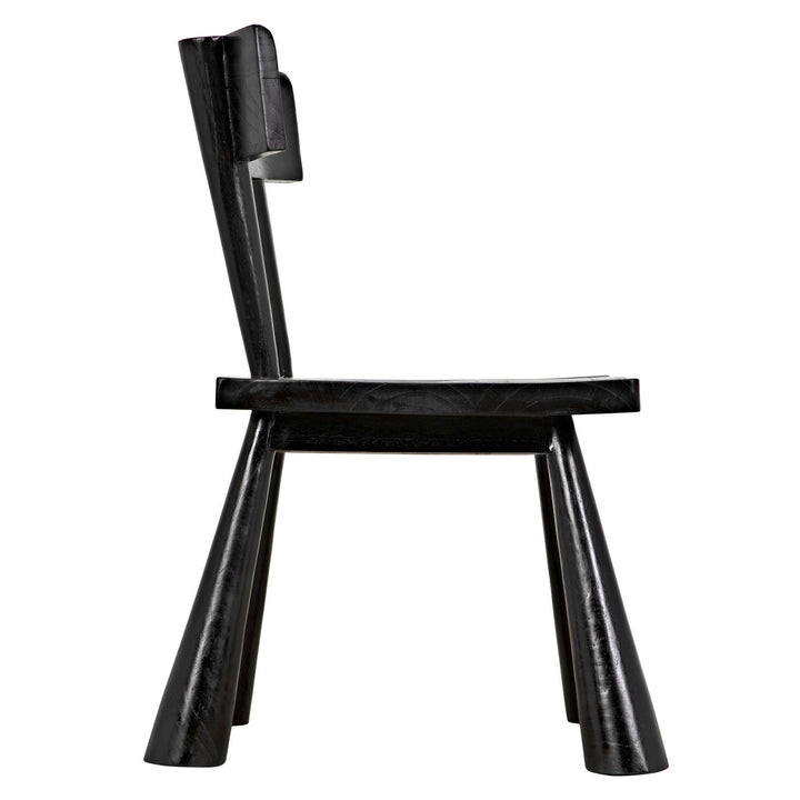 Gilbert Chair-Noir-NOIR-AE-213CHB-Dining Chairs-3-France and Son