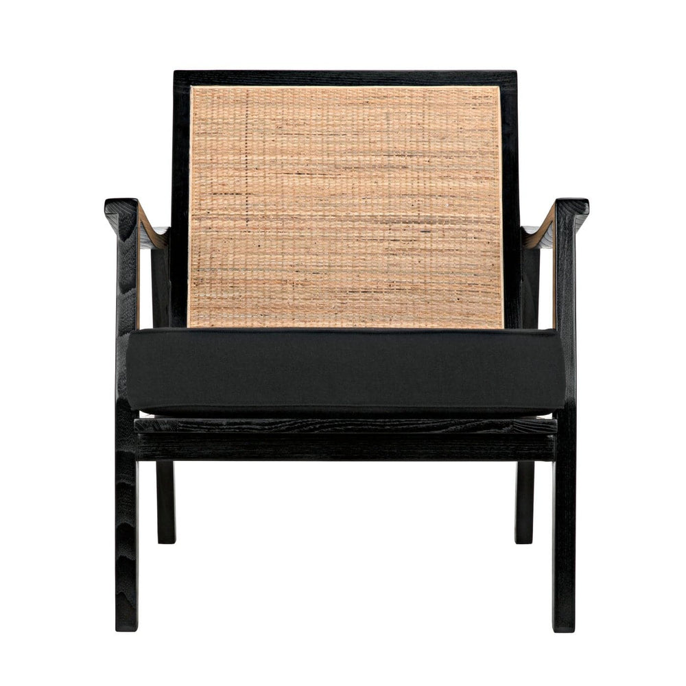 Lichtenstein Chair - Charcoal Black-Noir-NOIR-AE-215CHB-Lounge Chairs-2-France and Son