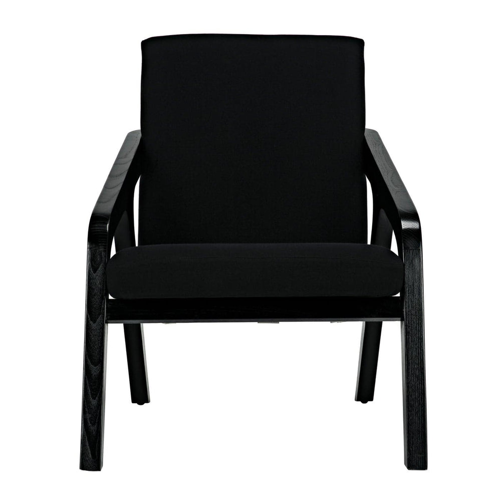Lamar Chair - Charcoal Black-Noir-NOIR-AE-216CHB-Lounge Chairs-2-France and Son