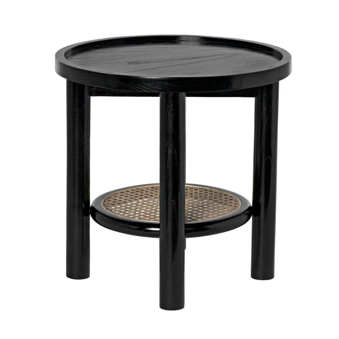 Hide Away Side Table - Charcoal Black-Noir-NOIR-AE-233CHB-Side Tables-2-France and Son