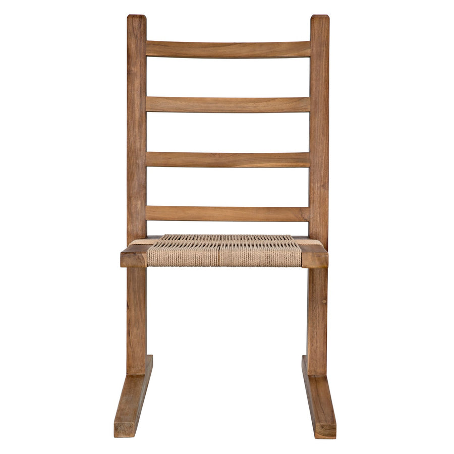 Salam Chair, Teak-Noir-NOIR-AE-247T-Lounge Chairs-1-France and Son