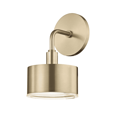 Nora 1 Light Wall Sconce-Mitzi-HVL-H159101-AGB-Wall LightingAged Brass-1-France and Son