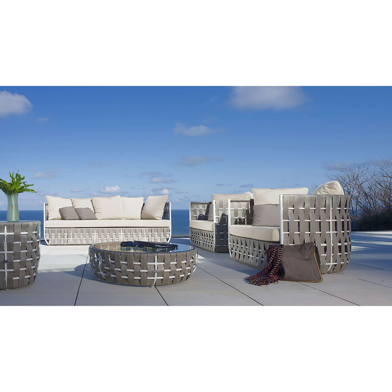 Strips Armchair by Skyline-Skyline Design-SKYLINE-22911-Set-Outdoor Lounge Chairs-1-France and Son