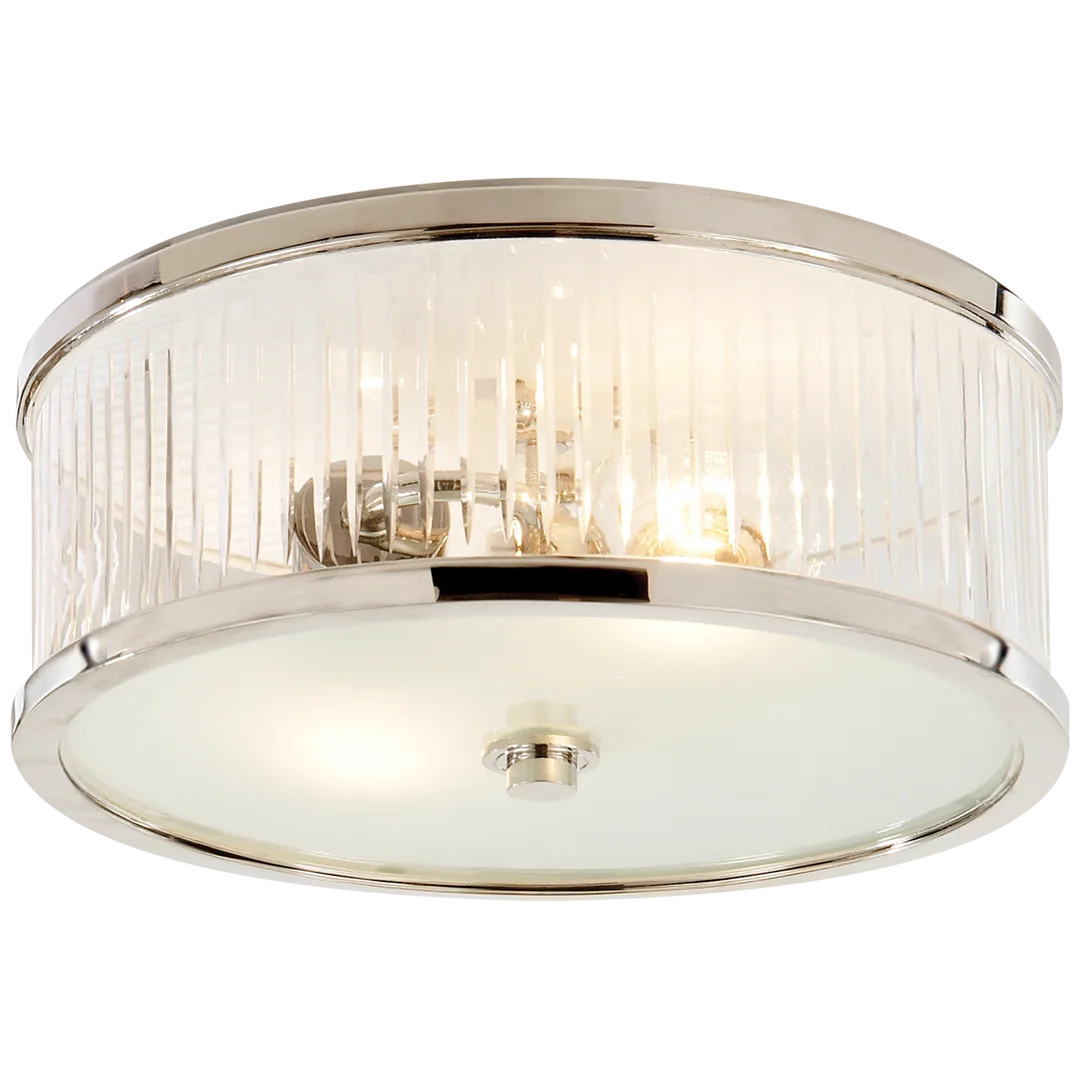 Rudolph Large Flush Mount-Visual Comfort-VISUAL-AH 4201PN-FG-Flush MountsPolished Nickel-4-France and Son