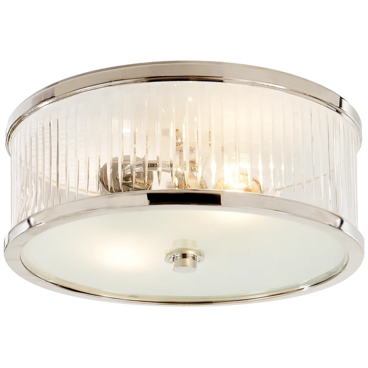 Rudolph Large Flush Mount-Visual Comfort-VISUAL-AH 4201PN-FG-Flush MountsPolished Nickel-4-France and Son