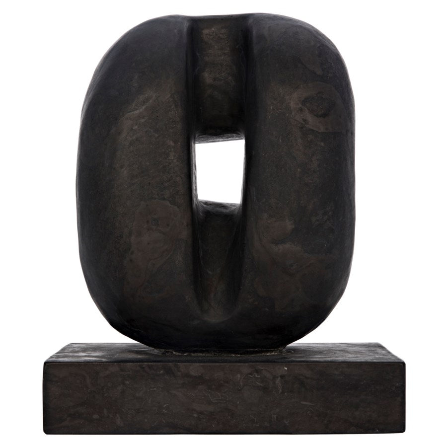 Juno Sculpture, Black Marble-Noir-NOIR-AM-240BM-Decor-4-France and Son