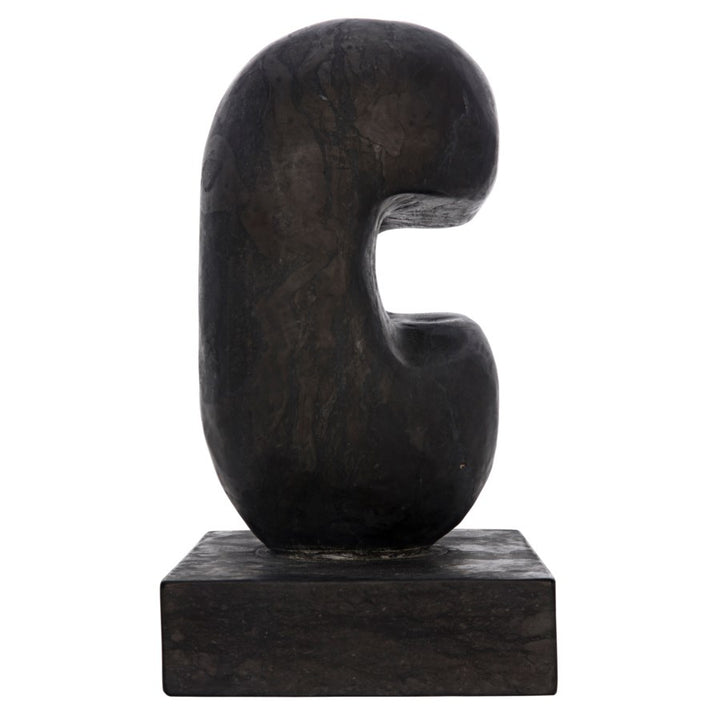 Juno Sculpture, Black Marble-Noir-NOIR-AM-240BM-Decor-5-France and Son