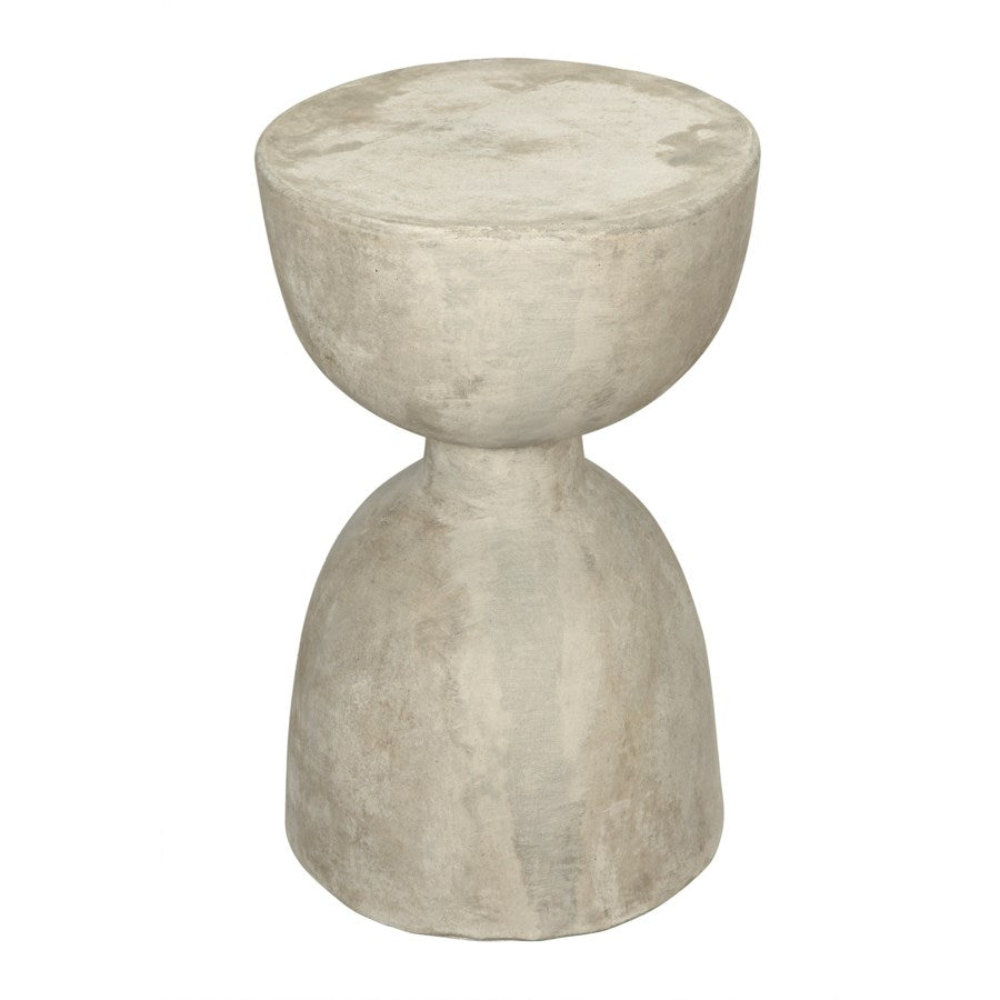 Hourglass Stool - Fiber Cement-Noir-NOIR-AR-162FC-Stools & Ottomans-2-France and Son