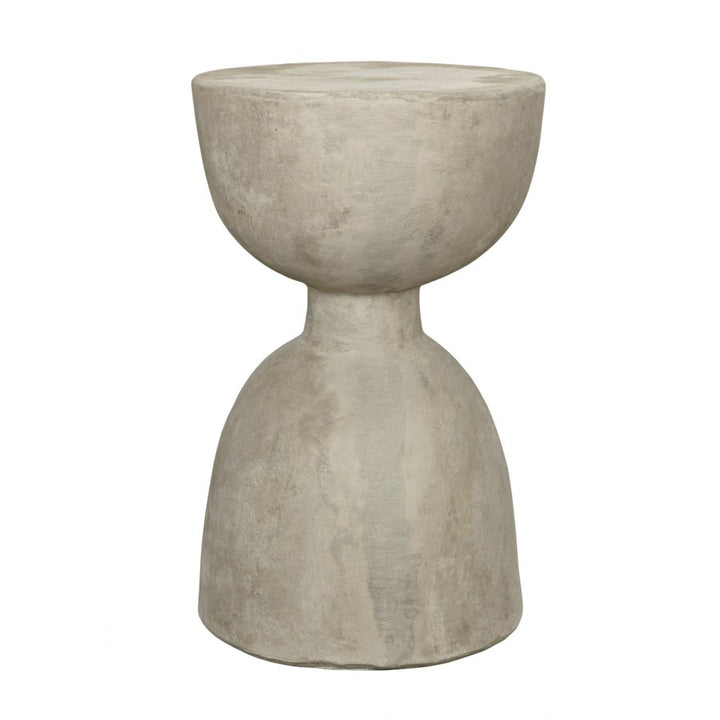 Hourglass Stool - Fiber Cement-Noir-NOIR-AR-162FC-Stools & Ottomans-1-France and Son
