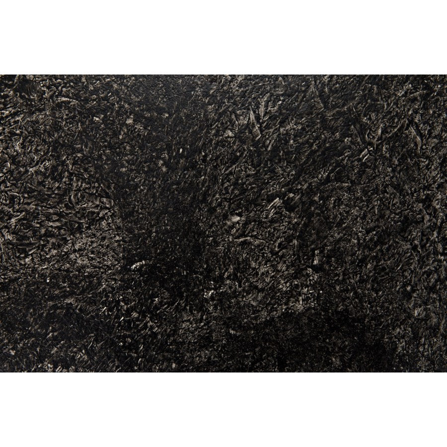 Pedestal Side Table - Black Fiber Cement-Noir-NOIR-AR-199BF-Side Tables-2-France and Son