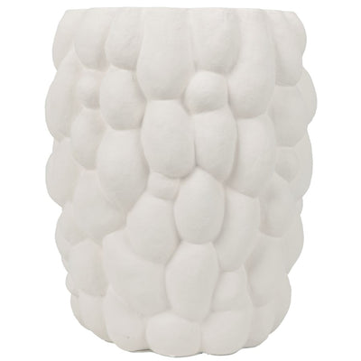 Hive Side Table, White Fiber Cement-Noir-NOIR-AR-285WFC-Decorative Objects-3-France and Son