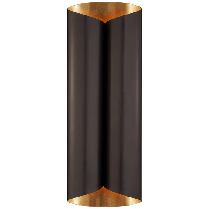 Selfloss Large Sconce-Visual Comfort-VISUAL-ARN 2037BZ/G-Wall LightingBronze and Gild-2-France and Son