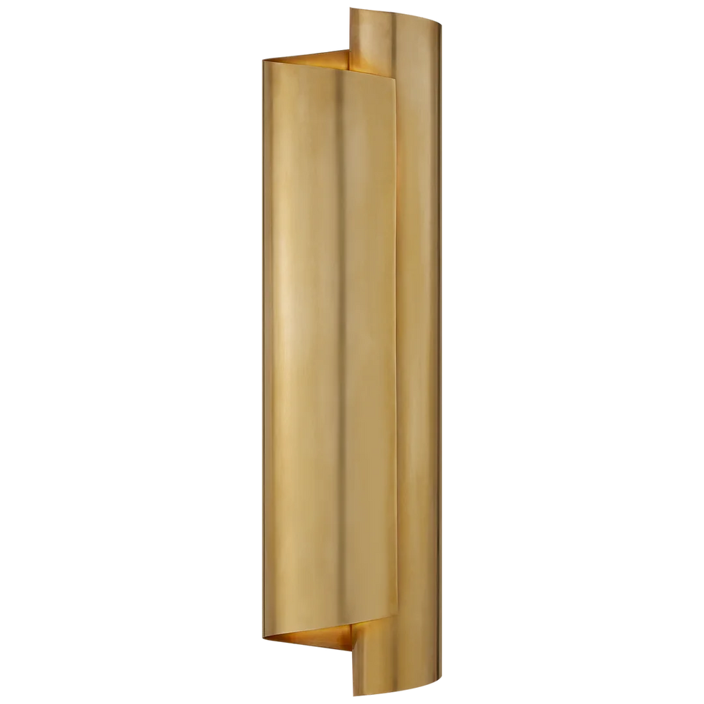 Ivan Large Wrapped Sconce-Visual Comfort-VISUAL-ARN 2066HAB-Wall LightingHand-Rubbed Antique Brass-2-France and Son