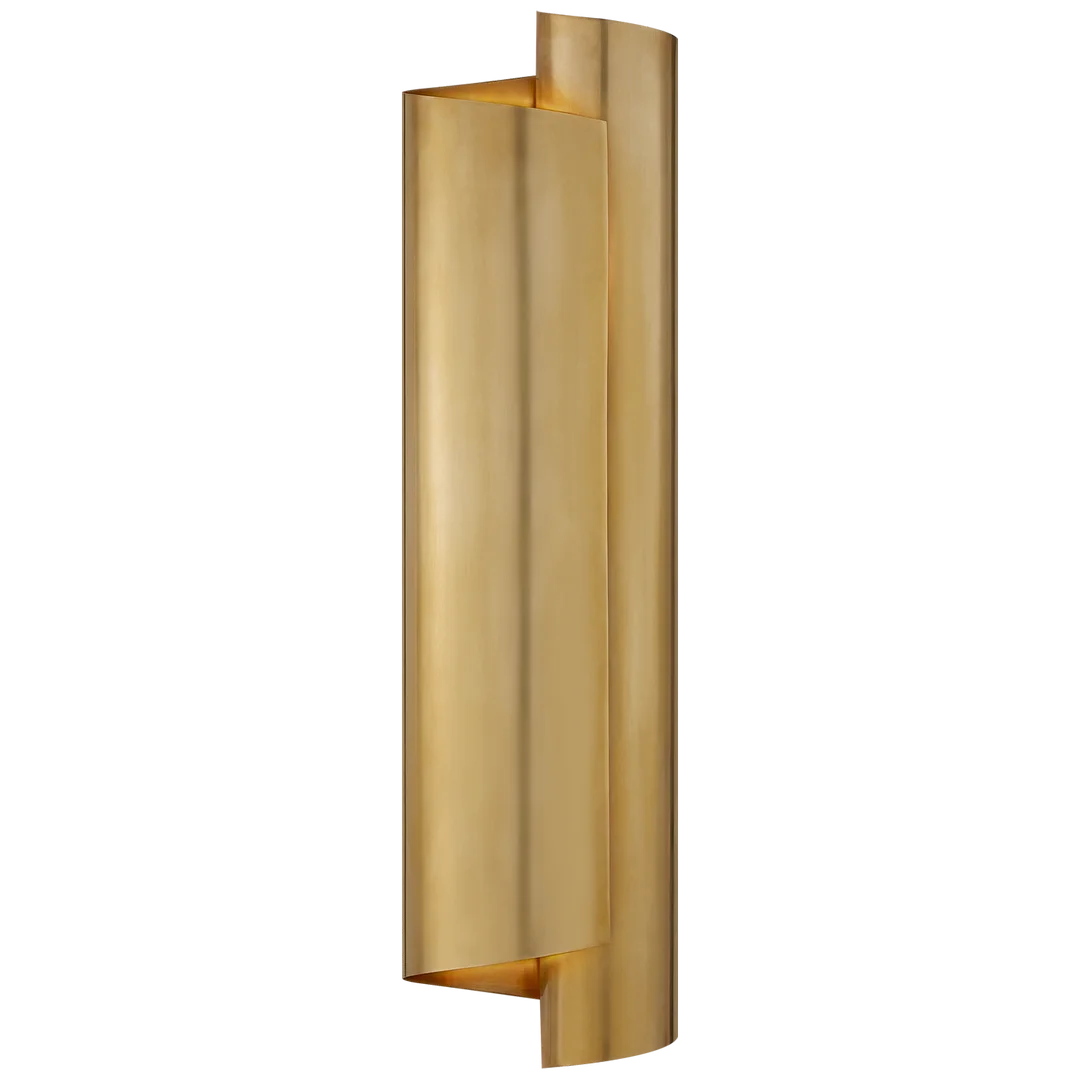 Ivan Large Wrapped Sconce-Visual Comfort-VISUAL-ARN 2066HAB-Wall LightingHand-Rubbed Antique Brass-2-France and Son