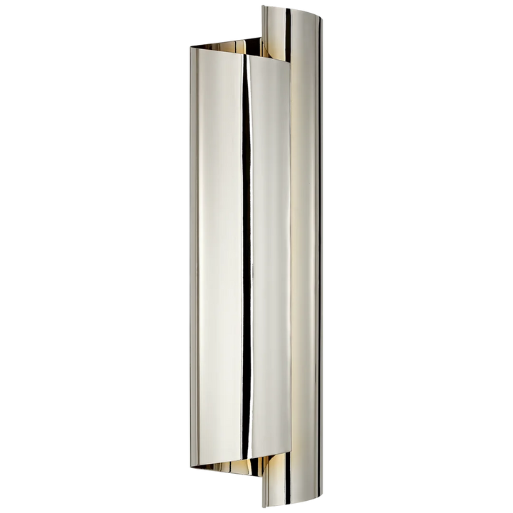 Ivan Large Wrapped Sconce-Visual Comfort-VISUAL-ARN 2066PN-Wall LightingPolished Nickel-3-France and Son