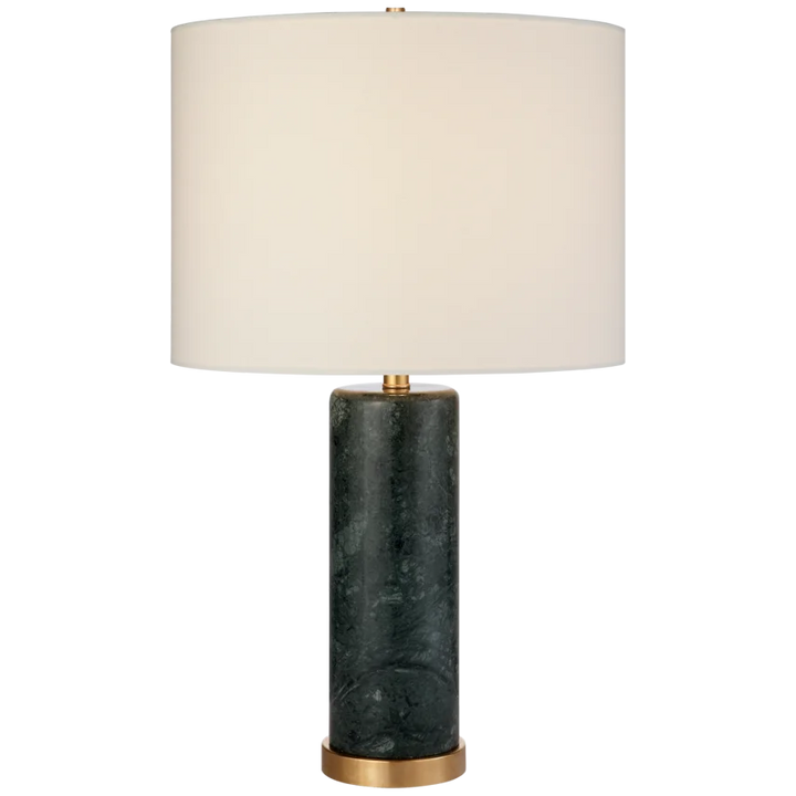 Clixe Table Lamp-Visual Comfort-VISUAL-ARN 3004GRM-L-Table LampsGreen Marble-3-France and Son