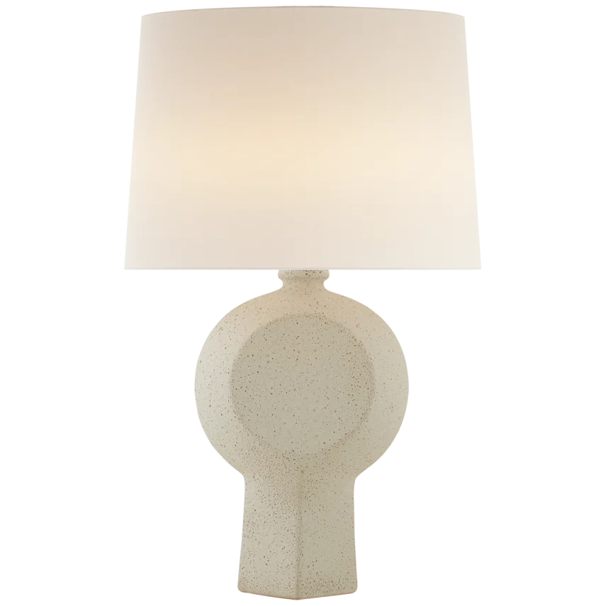 Nicolup Large Table Lamp-Visual Comfort-VISUAL-ARN 3615VI-L-Table LampsVolcanic Ivory-2-France and Son