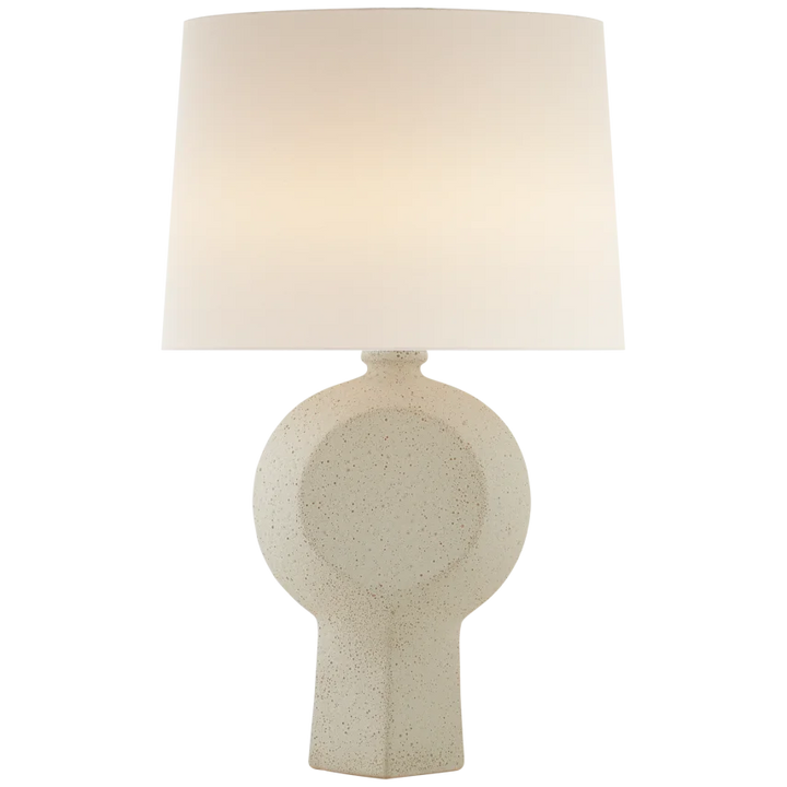 Nicolup Large Table Lamp-Visual Comfort-VISUAL-ARN 3615VI-L-Table LampsVolcanic Ivory-2-France and Son