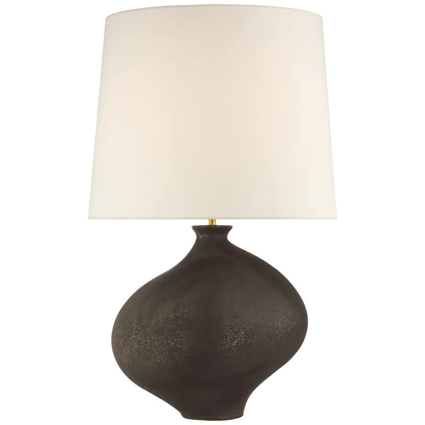 Cellia Right and Left Table Lamp-Visual Comfort-VISUAL-ARN 3650SBM-L-Table LampsRight-Stained Black Metallic-2-France and Son
