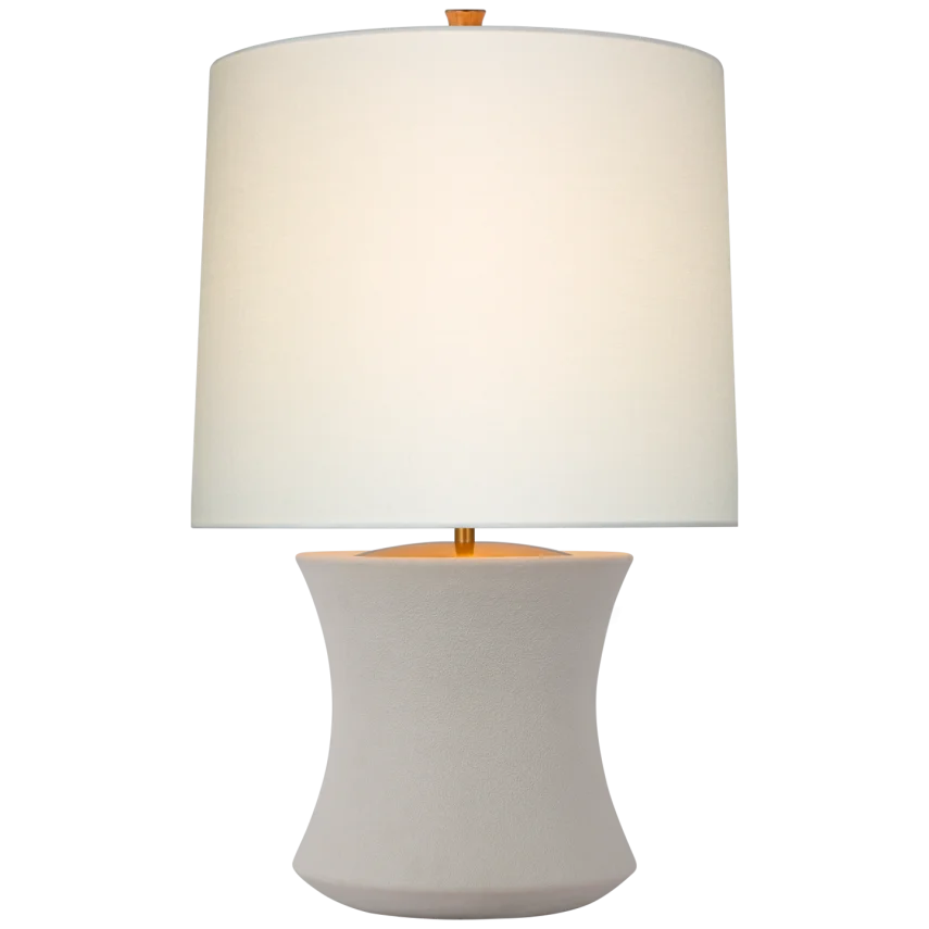 Mareva Accent Lamp-Visual Comfort-VISUAL-ARN 3660PRW-L-Table LampsPorous White-3-France and Son