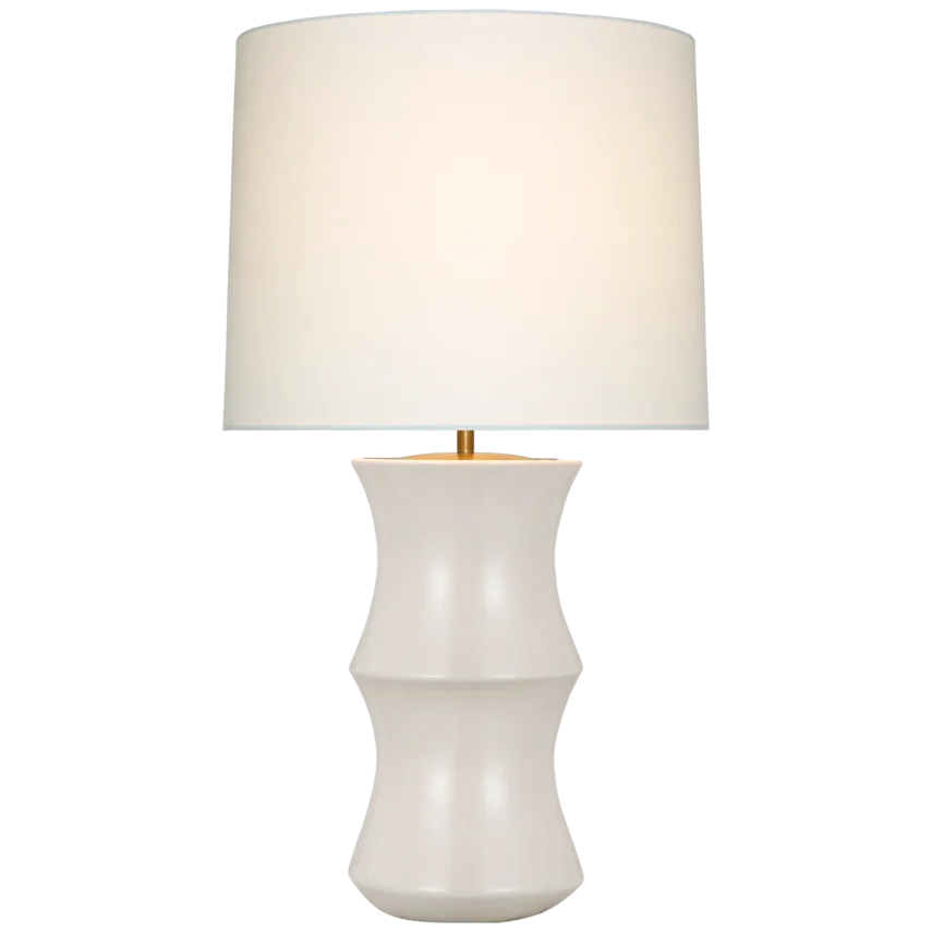 Maria Medium Table Lamp-Visual Comfort-VISUAL-ARN 3661IVO-L-Table LampsIvory-1-France and Son