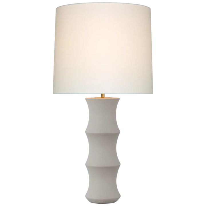 Maria Large Table Lamp-Visual Comfort-VISUAL-ARN 3662PRW-L-Table LampsPorous White-3-France and Son