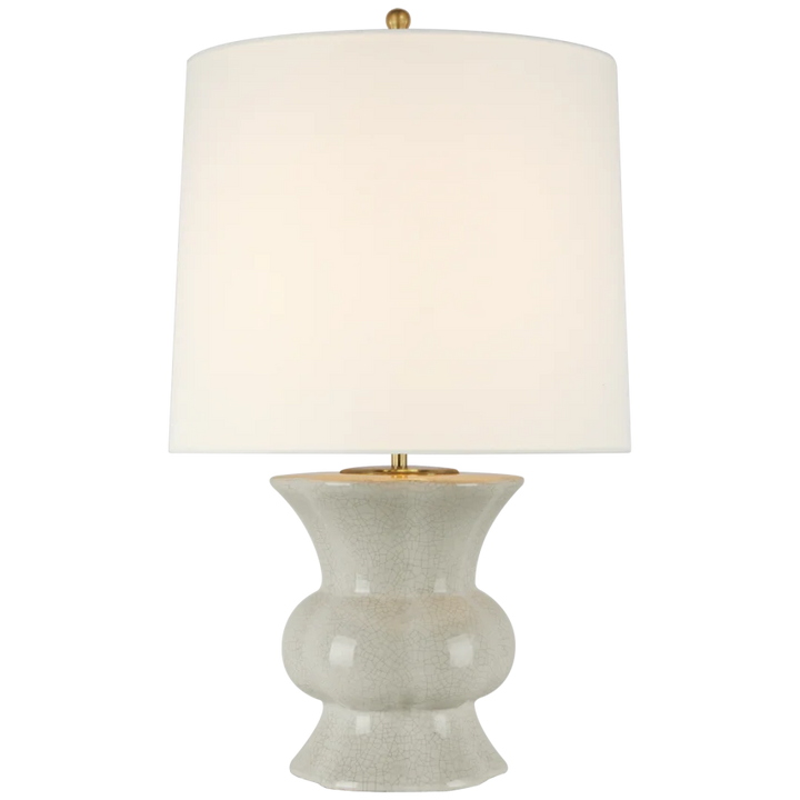 Lavida Medium Table Lamp-Visual Comfort-VISUAL-ARN 3663BC-L-Table LampsBone Craquelure-1-France and Son