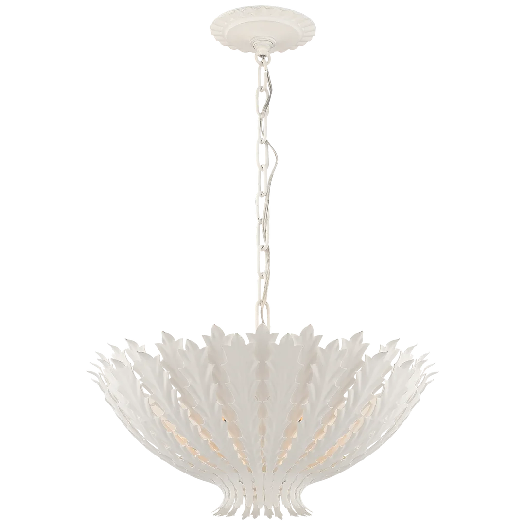 Hamdan Chandelier-Visual Comfort-VISUAL-ARN 5001PW-ChandeliersSmall-Plaster White-6-France and Son