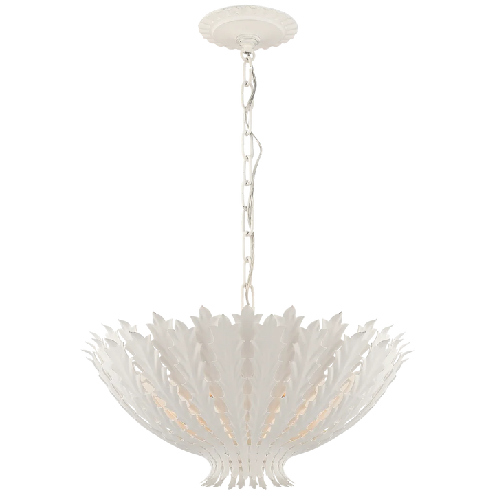 Hamdan Chandelier-Visual Comfort-VISUAL-ARN 5001PW-ChandeliersSmall-Plaster White-6-France and Son