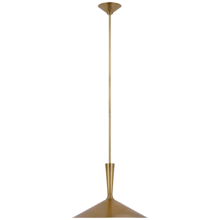 Rossa Pendant-Visual Comfort-VISUAL-ARN 5541HAB-HAB-PendantsLarge-Hand-Rubbed Antique Brass-4-France and Son
