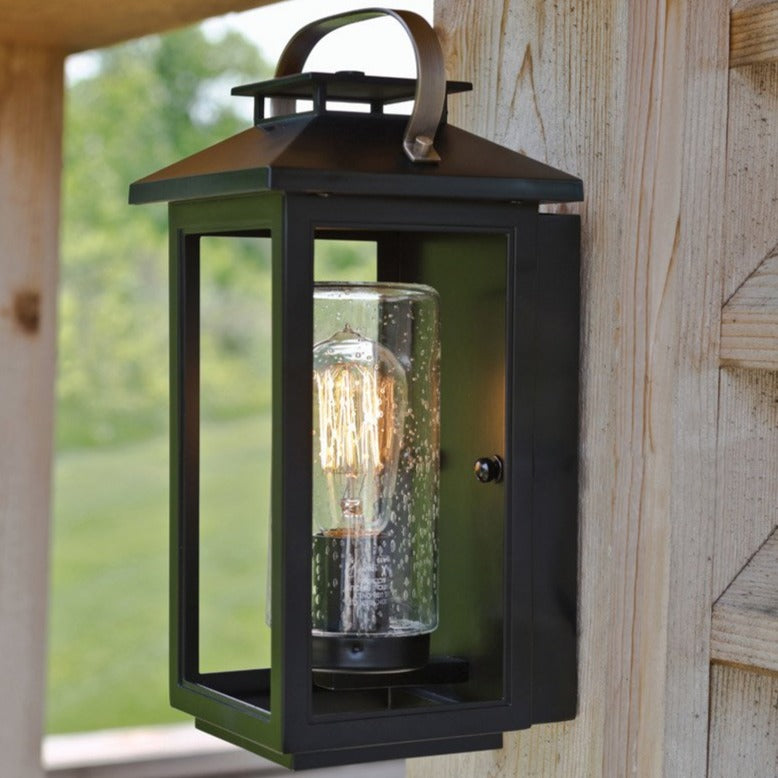 Outdoor Atwater Small Wall Sconce-Hinkley Lighting-HINKLEY-1160AH-Outdoor Wall SconcesAsh Bronze-2-France and Son