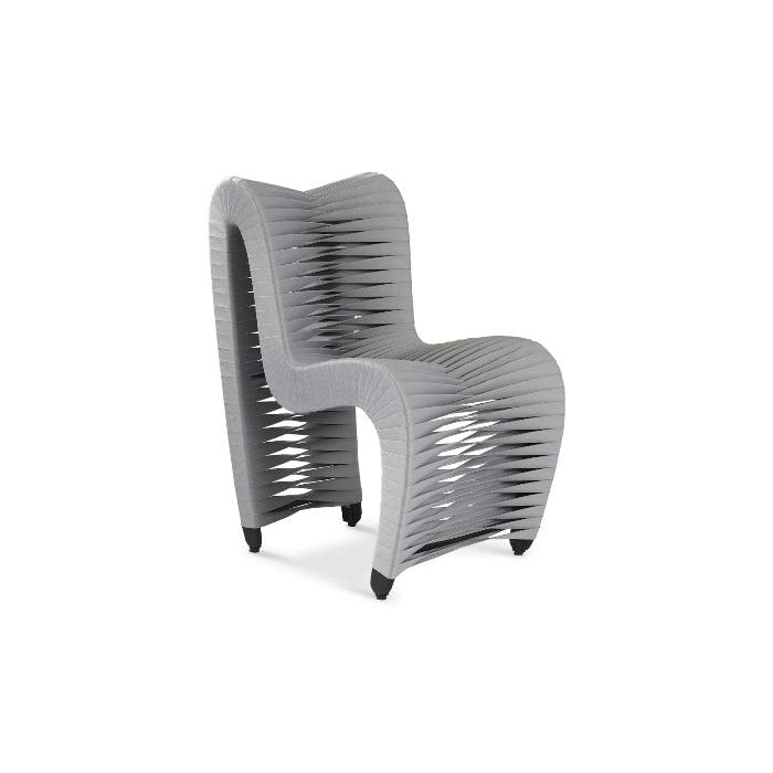 Seat Belt Dining Chair-Phillips Collection-PHIL-B2061GG-Dining ChairsGrey/Grey-Low Back-34-France and Son