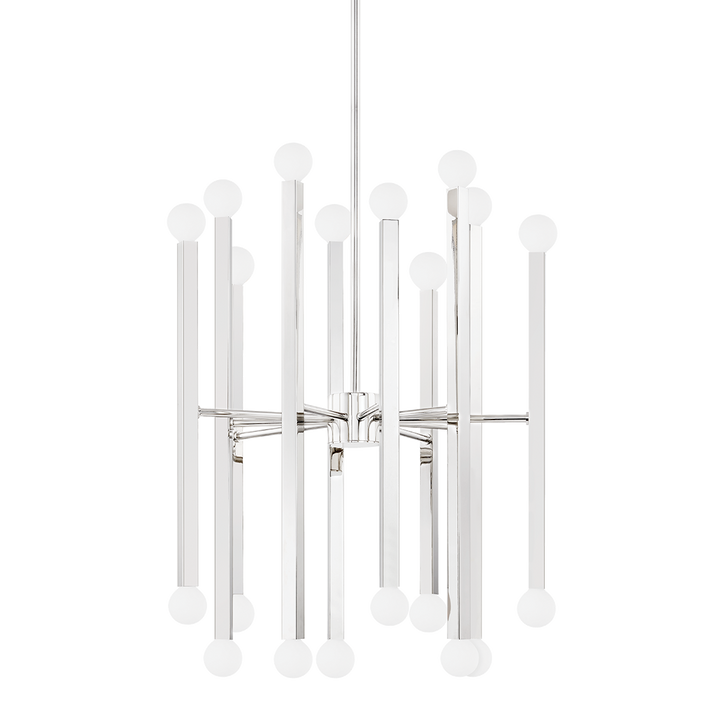 Dona 20 Light Chandelier-Mitzi-HVL-H463820-PN-ChandeliersPolished Nickel-2-France and Son