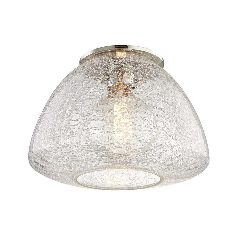 Maya 1 Light Large Flush Mount-Mitzi-HVL-H216501L-AGB-Flush MountsGold-2-France and Son