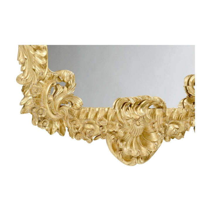 Finely Carved & Gilded Rococo Style Mirror-Jonathan Charles-JCHARLES-494372-GIL-Mirrors-3-France and Son