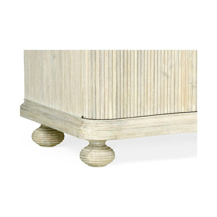 Bywater Washed Acacia Storage Cabinet-Jonathan Charles-JCHARLES-530215-WAA-Bookcases & Cabinets-5-France and Son