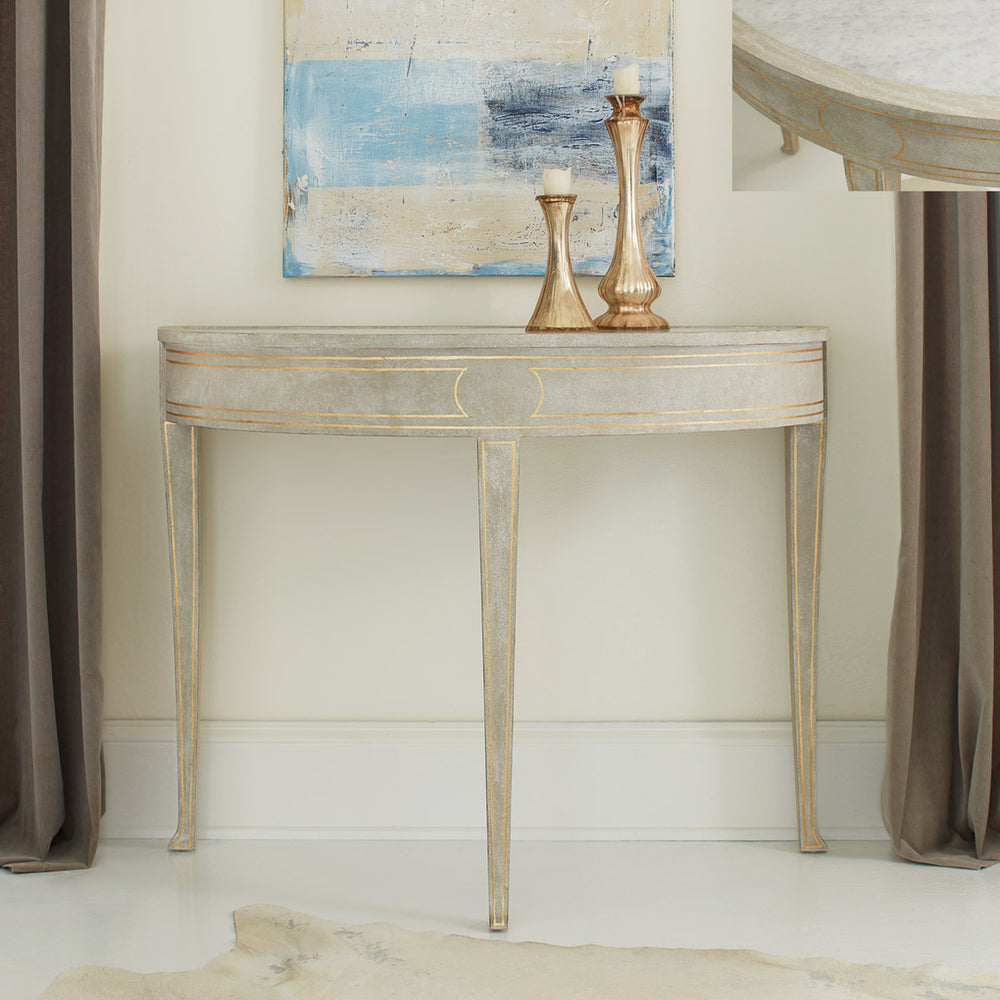 Ryn Demilume-Marble Top Insert-Modern History-MODERN-MH863F01-Console Tables-2-France and Son