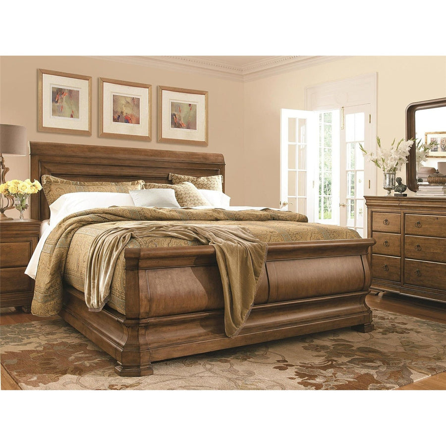 New Lou Louie P's Sleigh Bed-Universal Furniture-UNIV-07177B-BedsCal King-1-France and Son
