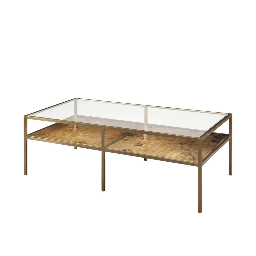 Burnished Bright Cocktail Table-Theodore Alexander-THEO-5121-065-Coffee Tables-1-France and Son